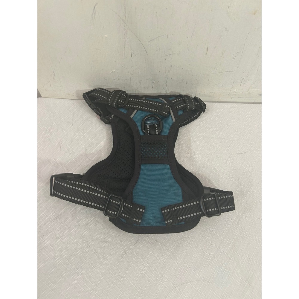 Petmolico Dog Harness Size S Teal Reflective No-Pull Padded Vest Pet Gear - Picture 7 of 7